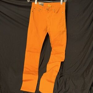 NWT Rico jeans 3/4 Do Not adjust your screen. They are mustard color.
